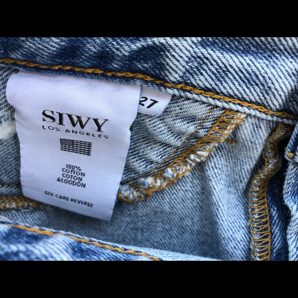 Siwy Memphis Bermuda Shorts with Tuxedo Stripe - Picture 3 of 8